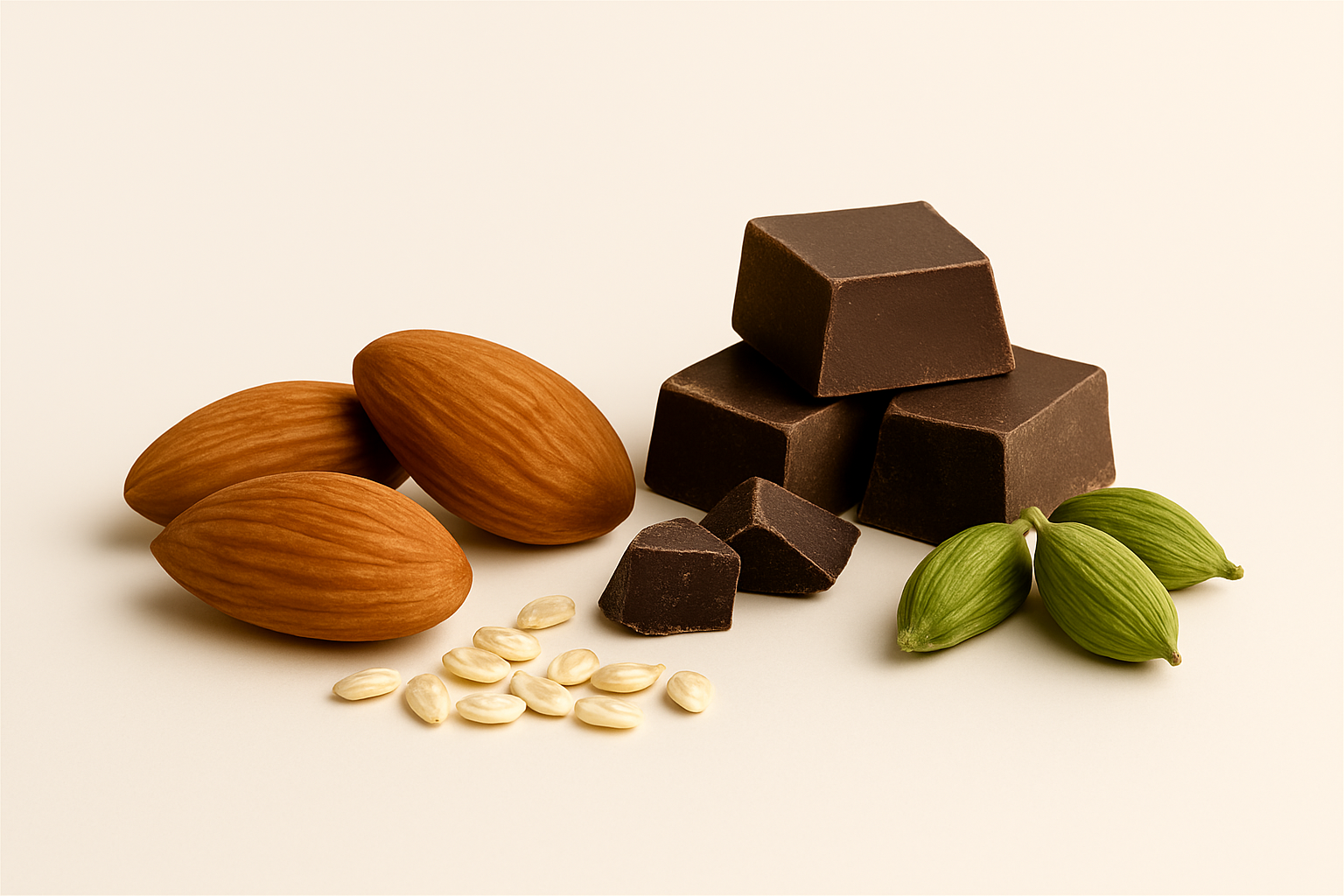 Chocolate Cardamom Ingredients