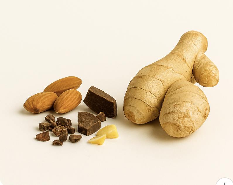 Mocha Ginger Ingredients